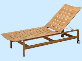 Шезлонг с подлокотниками, Коллекция Elan