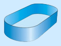 Стандартная форма полипропиленовых бассейнов тип С2
